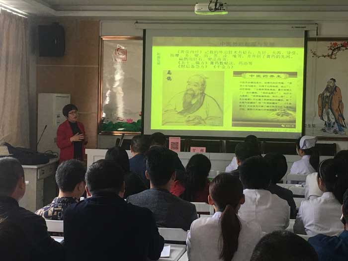 醫聯體共建助基層：市中醫院在吳家店中心衛生院開展學術講座與技術指導